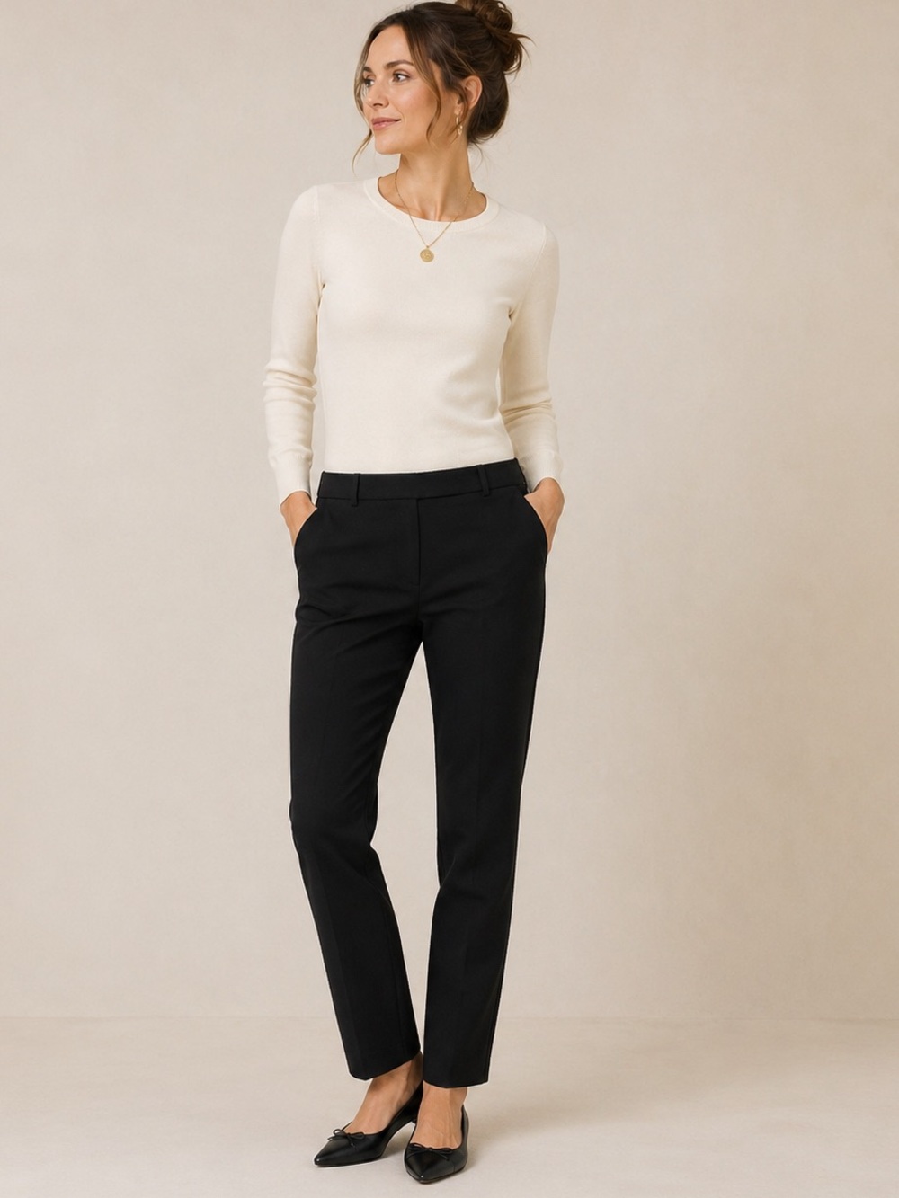 ✨ Talbots Classic Black Ankle Pants ✨